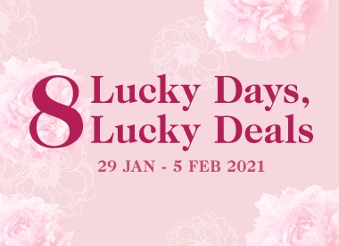 8 Lucky Days, 8 Lucky Deals